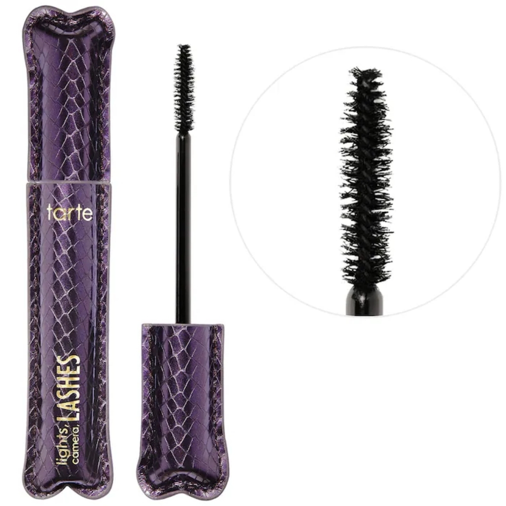 new Tarte Lights Camera Lashes Lengthening Curling Mascara Black